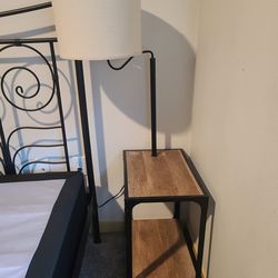 Lamps and tables with charging ports