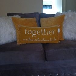 2 Grey Couches 