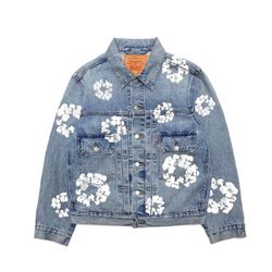 Denim Tears X Levi’s Cotton Wreath Jean Jacket XL