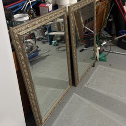 2 Medium-Large Mirrors
