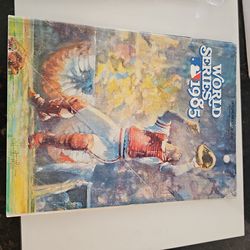 Vintage 1985 world series baseball program