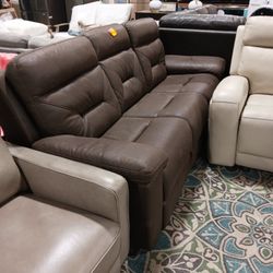 100% Leather Sofas Clearance Sale! Starting At $1100 & Up 