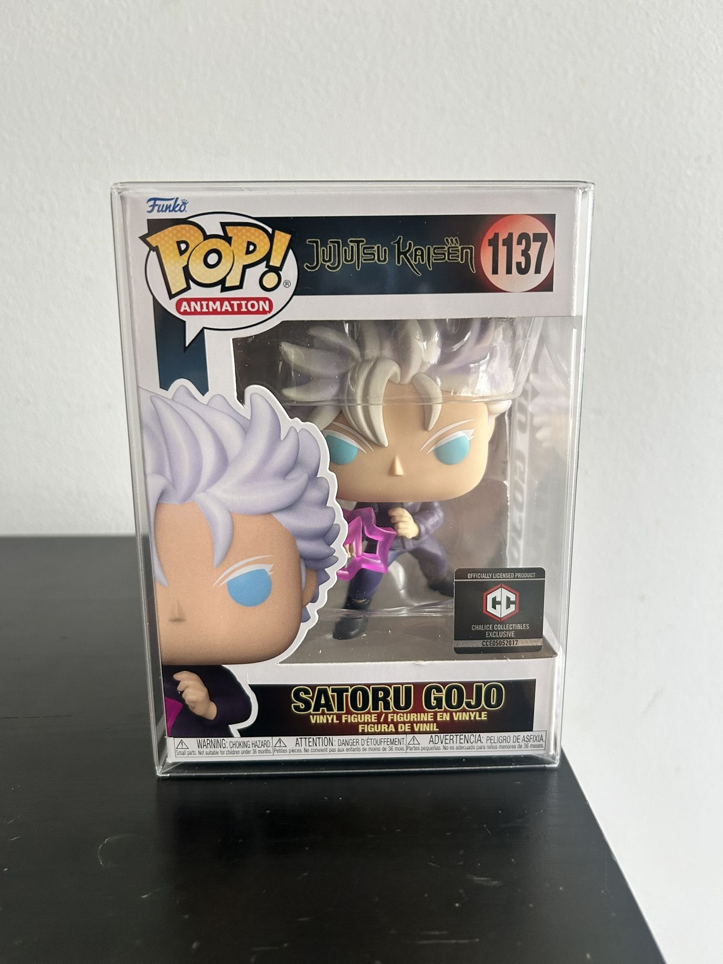 Funko Pop! Jujutsu Kaisen #1137 Satoru Gojo (Hollow Purple) CC Exclusive