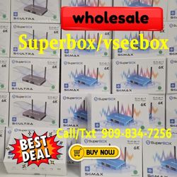 Superbox S6  PRO supreme  new 2024 Model  Wholesale reseller  S6  super box Superbox S6 VSEEBOX SUPERBOX