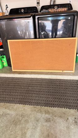 Cork bulletin board 24”x48”