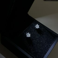 Moissanite Stud Earrings