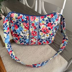 💐Vera Bradley Quilted Floral Summer Cottage Crossbody Shoulder Bag