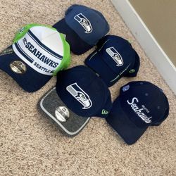 Seahawks caps