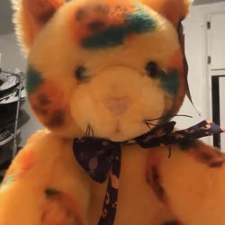 Build a bear pumpkin kitty