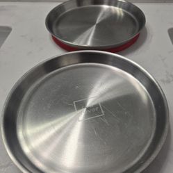 Red Rover Stainless Steel Plates