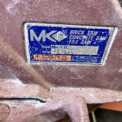 MK TILE SAW