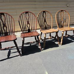#Vintage #Oak #Chairs
