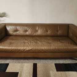 Clean Leather Couch
