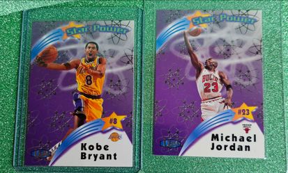 Kobe Bryant & Michael Jordan Ultra Star Power Cards