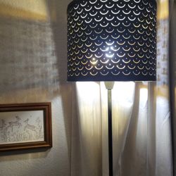 Black And Gold Lamp Shade