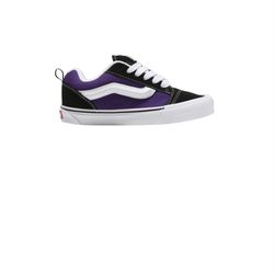 Black And Purple Knu Skool Vans 