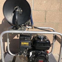 Power Equipment Professional 3400 PSI Direct-Drive Skid Pressure Washer North America Pump RCV 3G27 D & Honda GX200 Engine