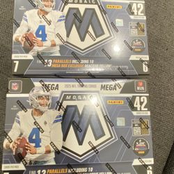 2025 NFL PANINI MOSAIC TRADING CARDS