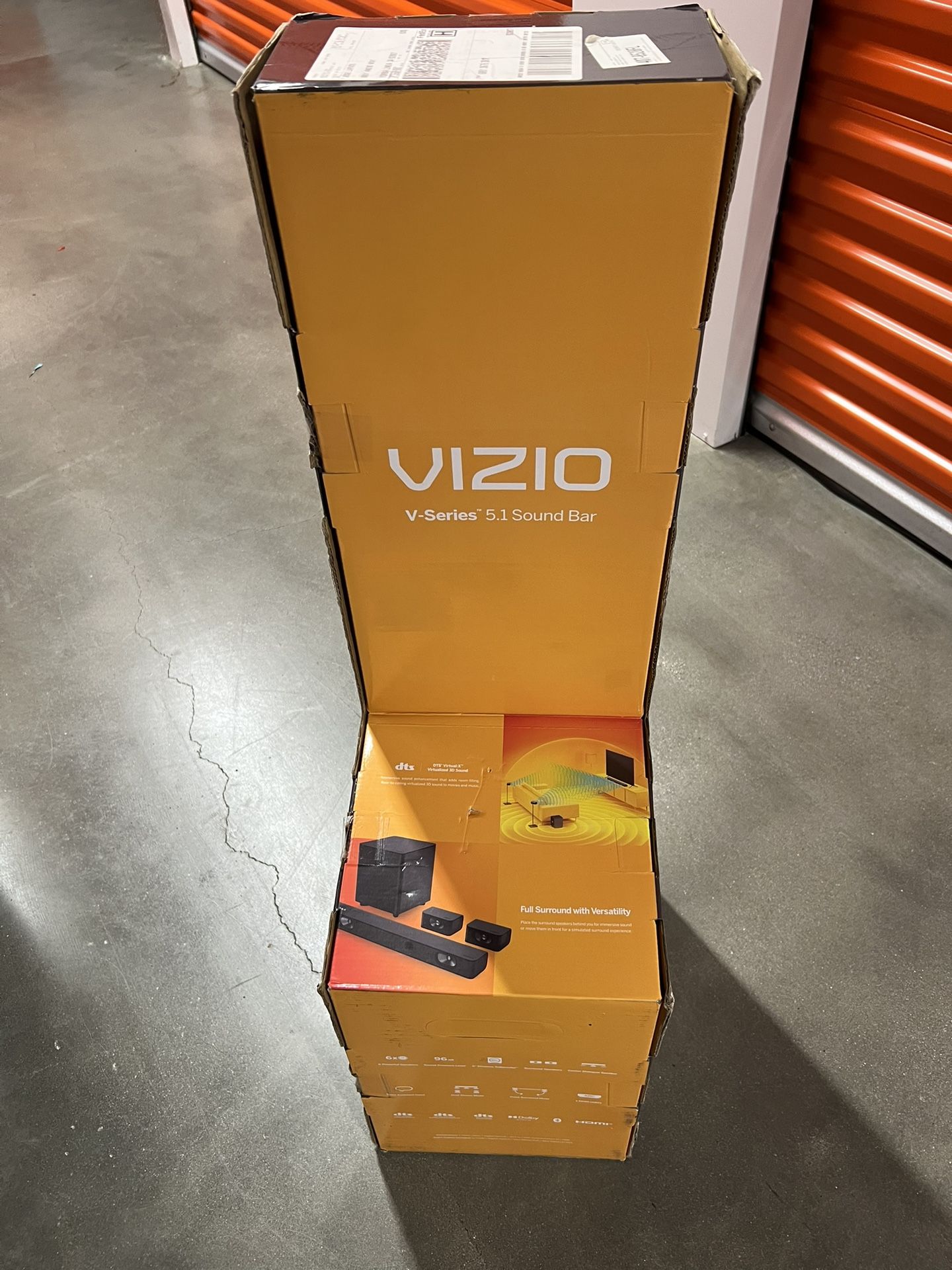 Vizo Sound Bar And Surround Sound