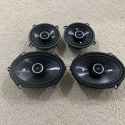5 1/4” And 6x8s Kicker DS Speakers 