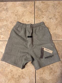 Dark oatmeal essentials shorts brand new 1:1 adult small (FREE SAME DAY SHIPPING ONLY)