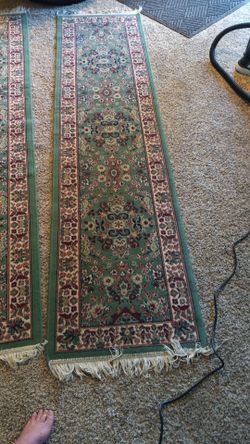 2 carpet runners 2ft x 7ft