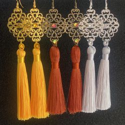 Handmade Fringe Earrings
