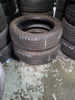 225 60r18 2 Used Tires.             Yokohama