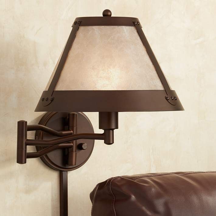 Mica Swing Arm Lamp From Lamps Plus