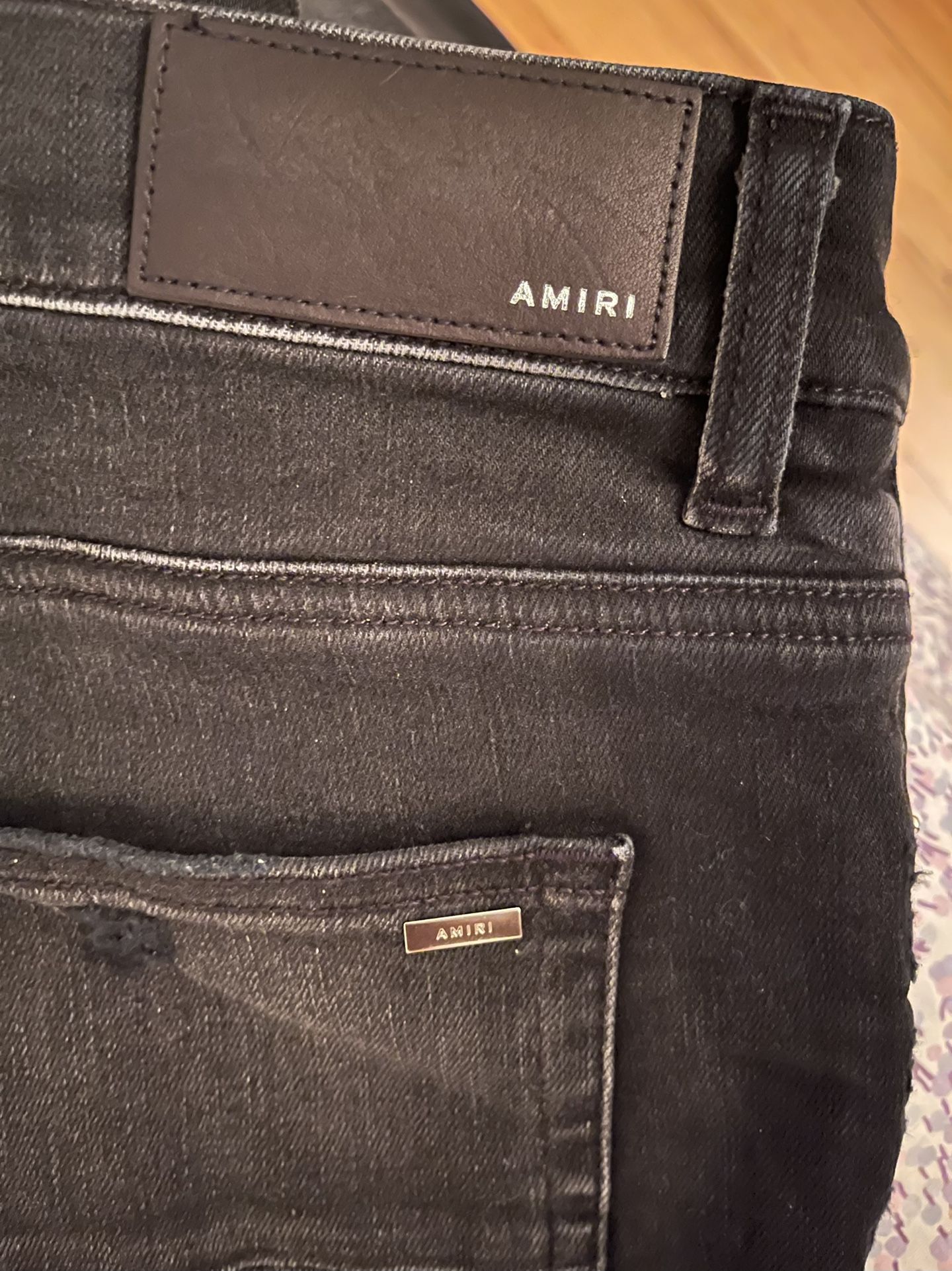 Amiri Paint Drip Logo Jeans for Sale in The Bronx, NY - OfferUp