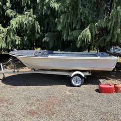 1965 Boat StarCraft 14’ With Mercury 7.5 And Trailer