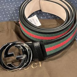 Men’s Gucci Web Belt