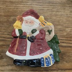 Santa spoon rest / plate