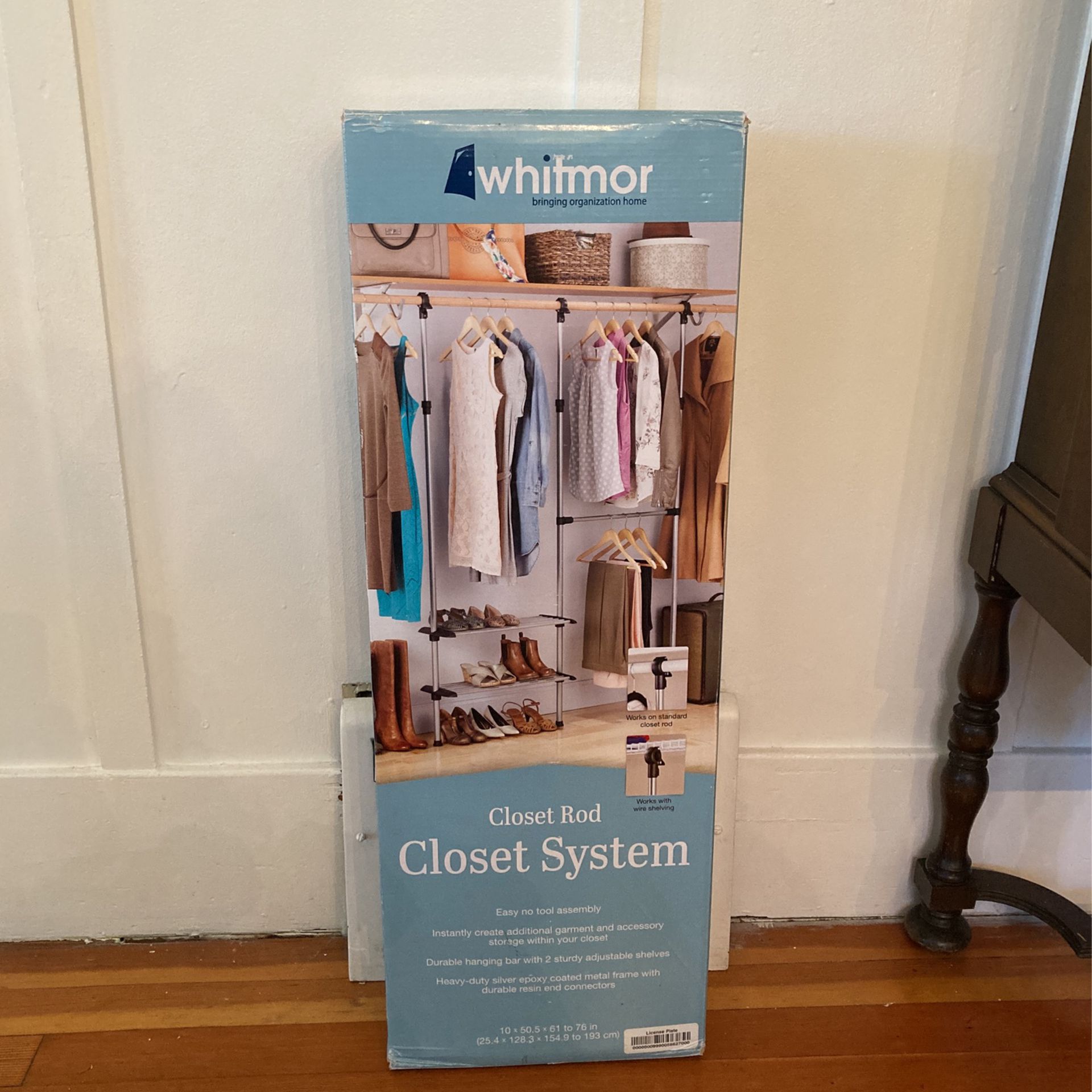 Whitmor Closet Rod System