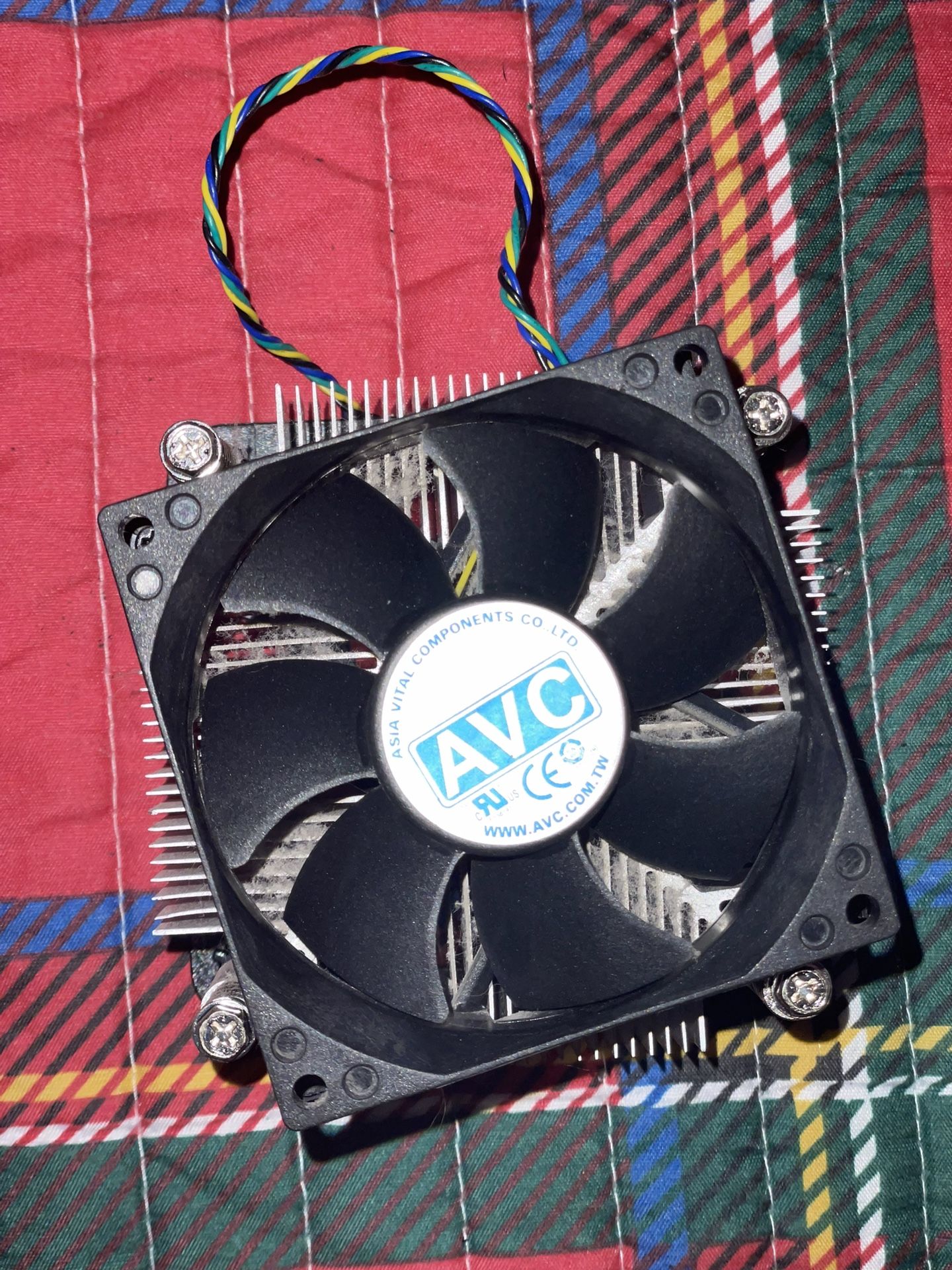 Stock Intel Cooler + Mount