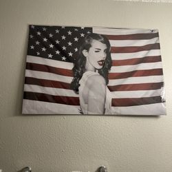 Lana Del Try Poster 