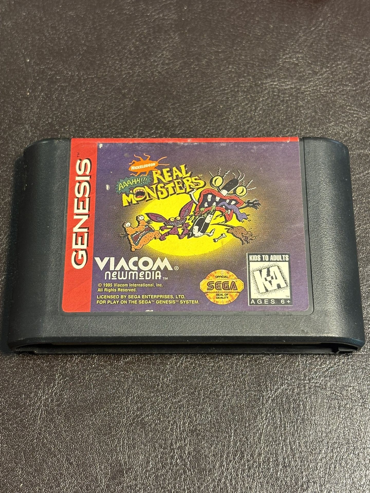 Ahhhh! Real Monsters Sega Genesis