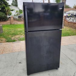 Whirlpool Refrigerator 21cu Ft 33x31x66🚨👍3 MONTHS WARRANTY 