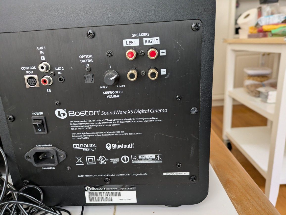 Boston Acoustics Soundware XS System