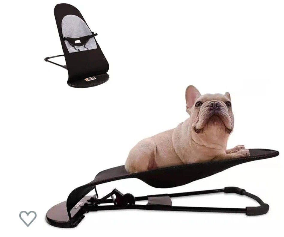Foldable Small Pet Chair, Dog Rocking Chair-Portable Cat Rocking Chair