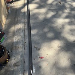 Free garage door track solid metal steel 12‘6“ long
