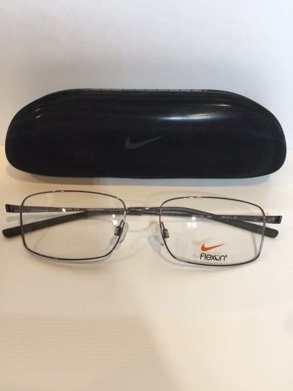 Nike 4196 035 Gunmetal flexon metal Eyeglasses 58mm