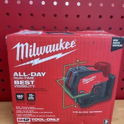 M12 Green Cross Line And Plumb Points Laser