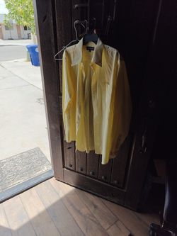Yellow Dress Shirt (Male Size 36/37)