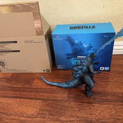 Bandai SH MonsterArts 2019 Poster Godzilla, Shin, Minus One, Mechagodzilla