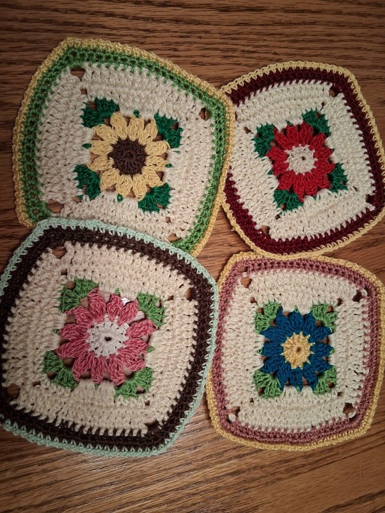 Crocheted Coaster