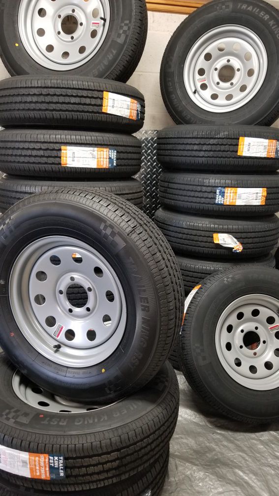 New trailer tires and WHEELS $70 AND UP...