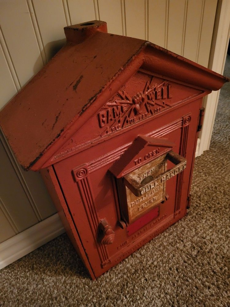 Antique Fire Alarm Station