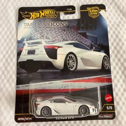 Lexus LFA Hotwheels Timeless Icons Series Diecast Car Model