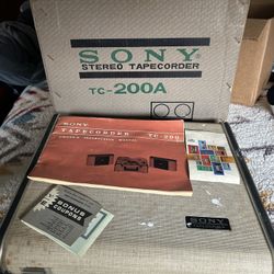 Sony TC 200A